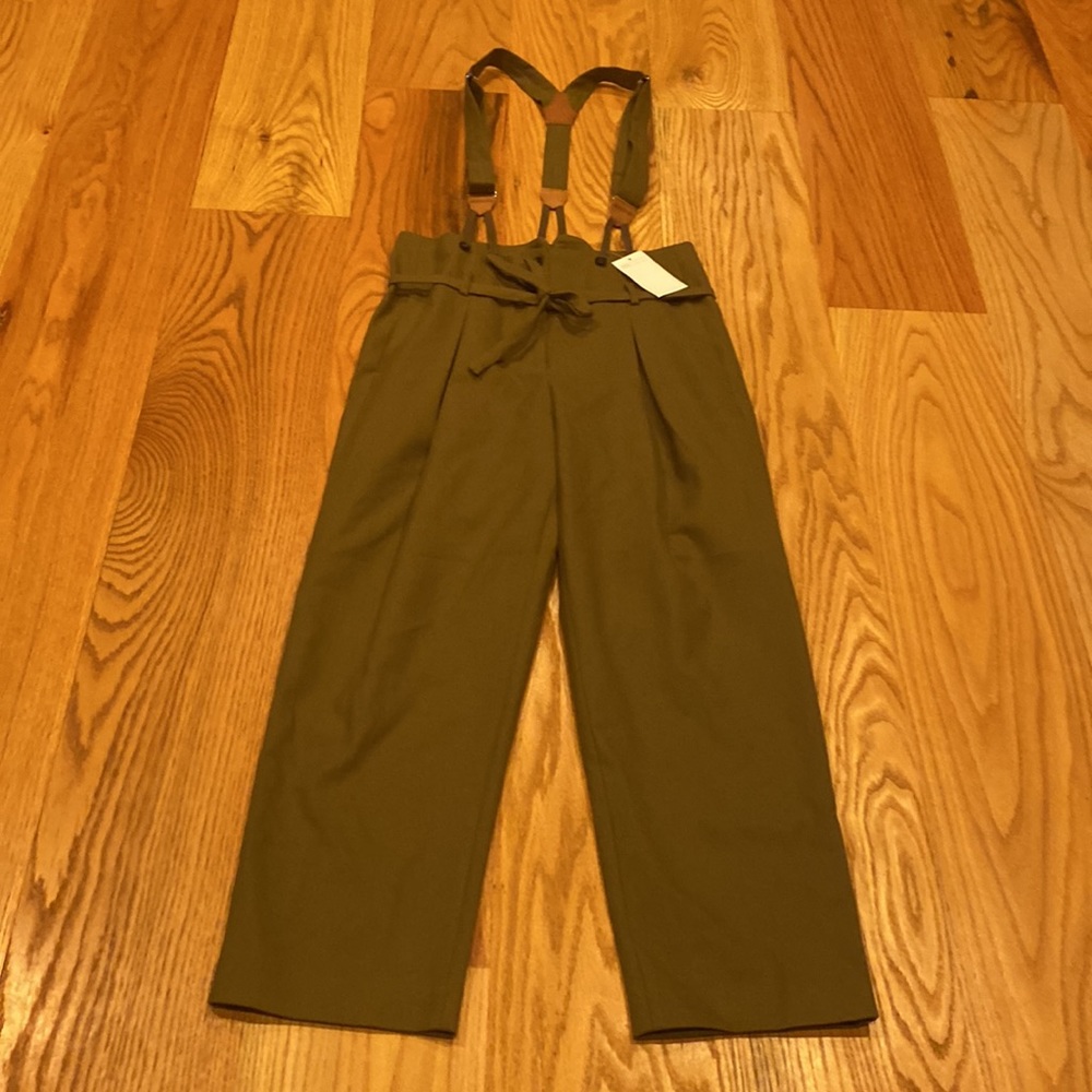 JNBY pleated suspended trouser pants size XS